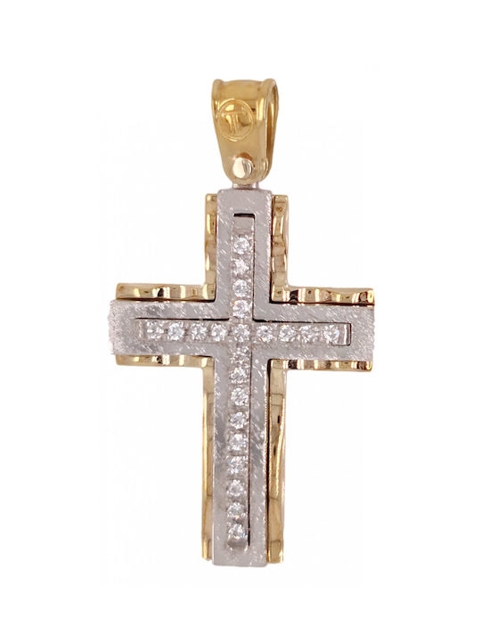 Mertzios.gr Gold Kreuz 14K