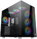 Xigmatek EN40672 Gaming Full Tower Computer Case with Window Panel and RGB Lighting Black