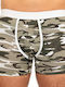 Men's Boxer Khaki with Patterns