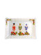 Marva Christmas Platter Glass Transparent L31xW21cm.