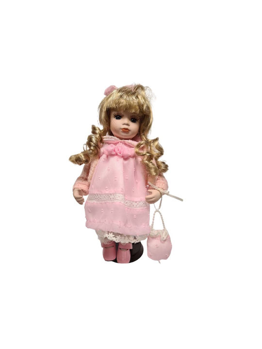 La Belle Maison Decorative Porcelain Doll made of Porcelain 30cm 1pcs