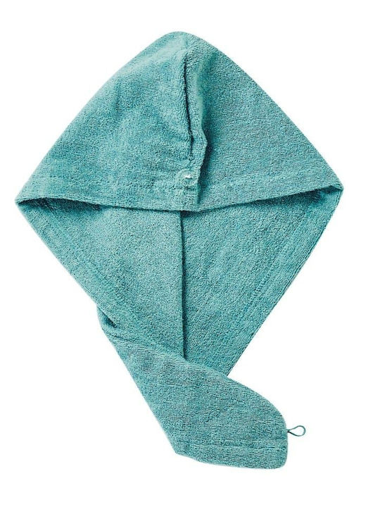 Kentia Facecloth Turban 24x64cm Green Weight 45...