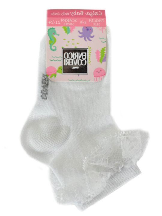 Enrico Coveri Kids' Socks White