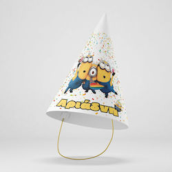 Minions Party Hats 8pcs PINK61221