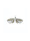 Hängendes Schmetterling Ornament Weiß 13x3cm
