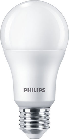 Philips Socket LED Bulb 13W for Socket E27 and Shape A60 Warm White 1521lm