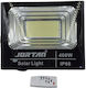 Jortan Στεγανός Ηλιακός Προβολέας LED 400W Ψυχρό Λευκό 6500K με Τηλεχειριστήριο IP66