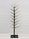 Weihnachtsbaum 90cm mit LED-Beleuchtung Schwarz