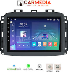 Carmedia Ηχοσύστημα Αυτοκινήτου για Fiat 500L 2012+ (Bluetooth/USB/AUX/WiFi/GPS) με Οθόνη Αφής 10"