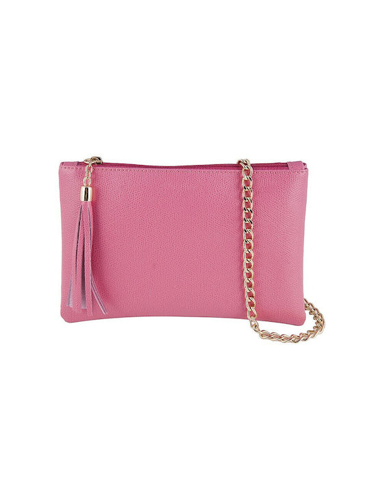 V-store Leather Women's Bag Crossbody Pink