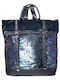 V-store Damen Tasche Rucksack Marineblau