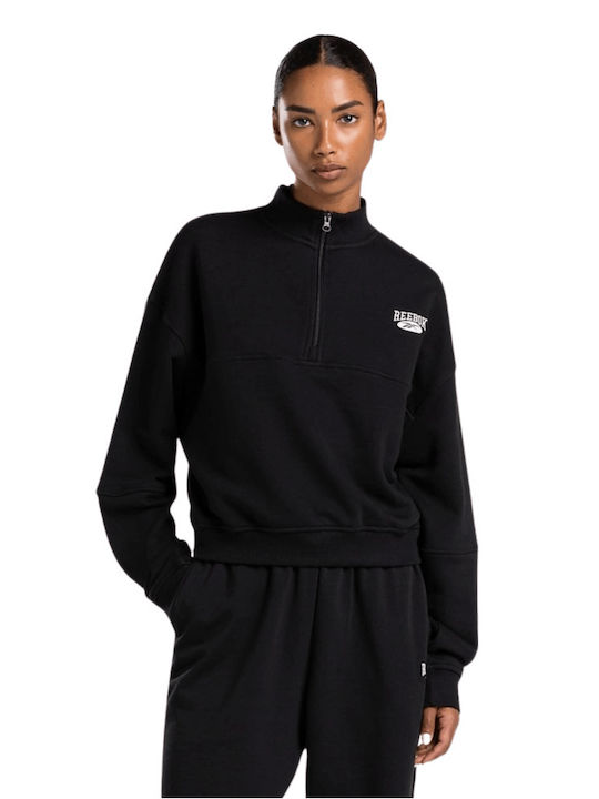 Reebok Coverup Women's Sweatshirt BLACK