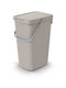 Prosperplast Systema Q Collect Coș de Gunoi Plastic pentru Dulap Maro 20lt 1buc
