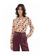 Compania Fantastica Women's Polka Dot Long Sleeve Shirt Multicolour