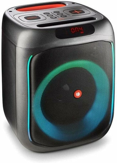 NGS Elec-spk-0836 Ηχείο Bluetooth 80W με Διάρκεια Μπαταρίας έως 10 ώρες Μαύρο