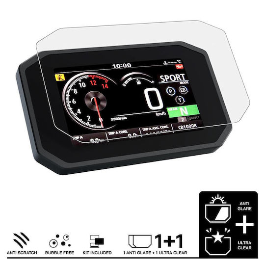 Speedo Angels Προστατευτικό Οργάνων Μοτοσυκλέτας Honda Transalp Διάφανο