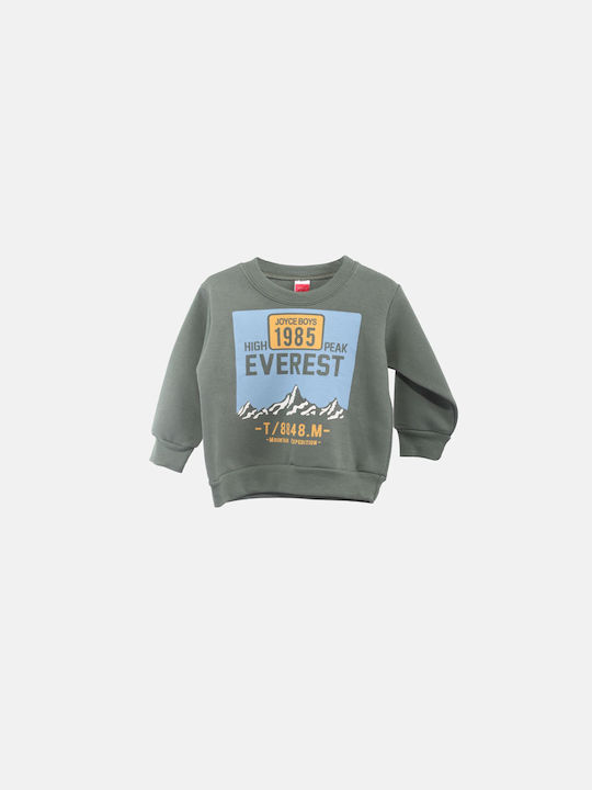 Joyce Kinder Sweatshirt Λαδί