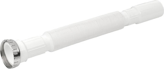 Bonomini Plastic Siphon Sink Flexible with Output 32mm White