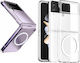 Orso Книга Силикон Прозрачен (Galaxy Z Flip4)