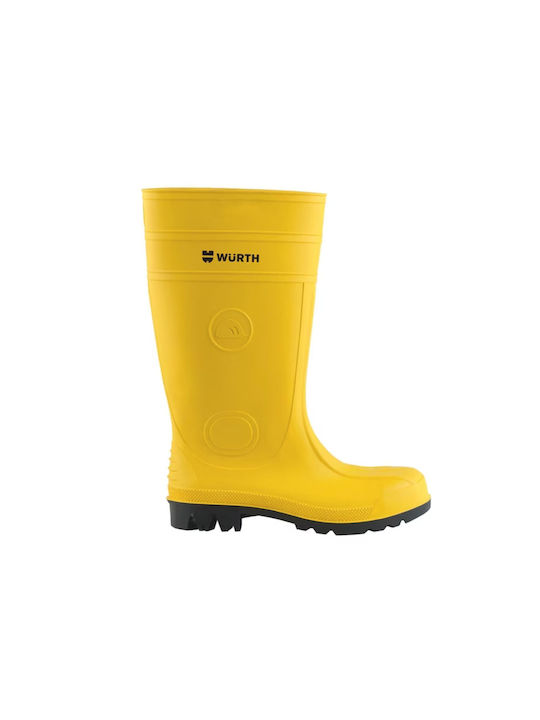 Wurth Work Wellies Yellow