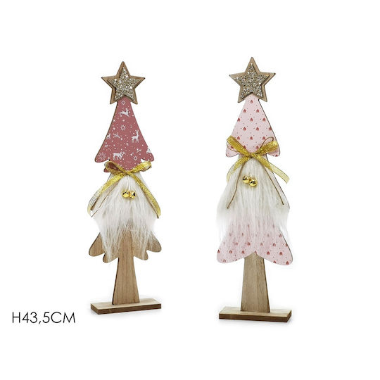 Weihnachtsdekoration Baum 43.5cm Rosa