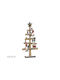 Weihnachtsdekoration Baum Mit Aufschrift 35.5cm Beige