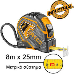 Ingco Profi Tape Measure with Auto-Rewind