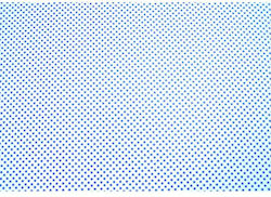 Karton Polka Dot 50x70cm. Weiß