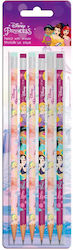 Simple Goods Pencil HB Set with Eraser 6pcs