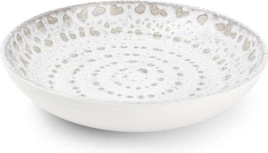 Salt & Pepper Nima Nima Farfurie adâncă Ceramică Alb cu Diametru 21cm