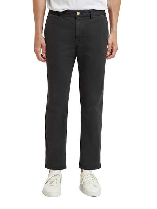 The Drift Men's Chino Trousers Elastic Regular Fit Grey