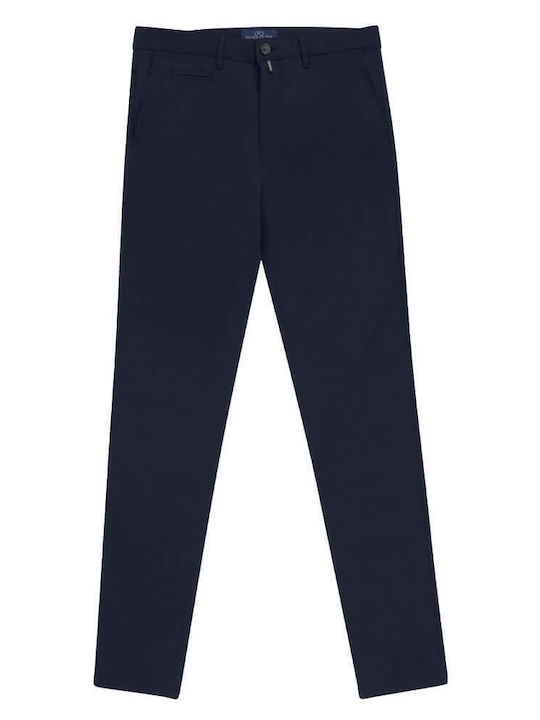 Prince Oliver Men's Trousers Chino BLUE DUST