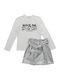 Kids' Set with Skirt Winter 2pcs White