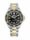 Edox Neptunian Men's Watch 44mm Automatic with Silver Metal Bracelet
