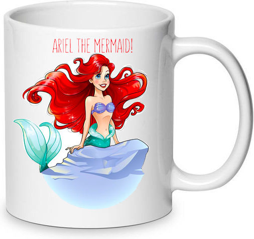 Mermaid Princess Mug Ceramic no9 330ml