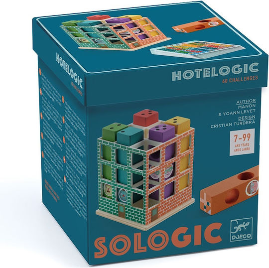 Brettspiel Hotelogic für 1 Spieler 7+ Jahre Djeco