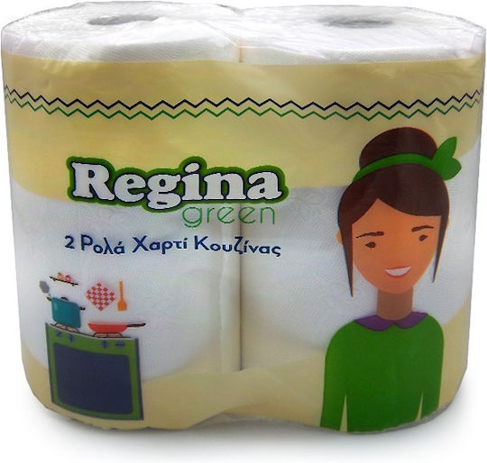 Regina Stores Green Kitchen Paper 2 Rolls (185gr/Roll)