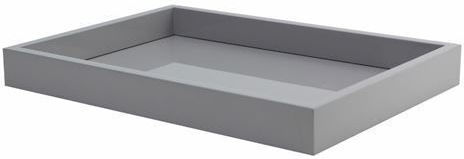 Addison Ross Rectangular Serving Tray with Handles in Gray Color 28x20.4cm TR6001 1pcs
