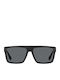 Tommy Hilfiger Unisex Ochelari De Soare Cu Ramă Neagră Din Plastic Și Lentile Gri