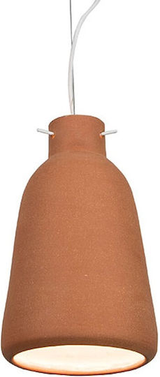 Zambelis Lights Pendant Light Orange with Socket E27