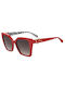 Moschino Sonnenbrillen mit Rot Rahmen und Gray Verlaufsfarbe Linse MOL067/S C9A/9O