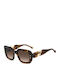 Carolina Herrera Women's Sunglasses with Brown Tartaruga Plastic Frame and Brown Gradient Lens HER 0186/S C9K/HA