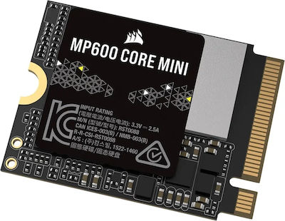 Corsair MP600 Core Mini SSD 2TB M.2 NVMe PCI Express 4.0