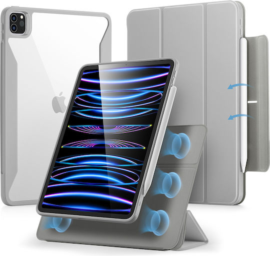 ESR Rebound Hybrid Flip Cover Γκρι (iPad Pro 2021 11" / iPad Pro 2022 11'')