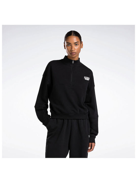 Reebok Classics Archive Cover-up Hanorac pentru Femei Negru