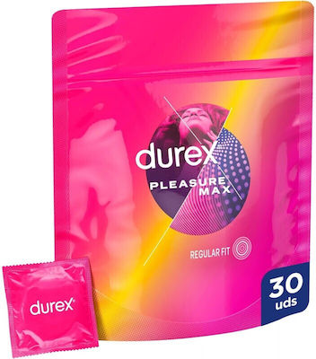 Durex Kondome Pleasuremax Gerippt 30Stück