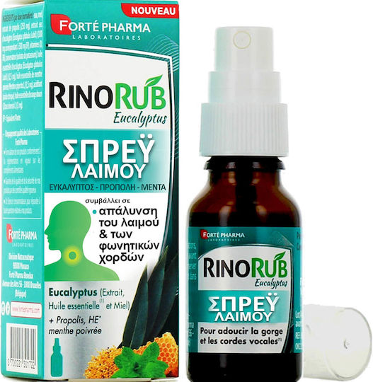 Forte Pharma Rinorub Spray για Παιδιά για Ξηρό Βήχα Ευκάλυπτος 15ml
