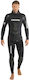 CressiSub Apnea Costum Divizibil De Neopren Negru 7mm