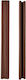 ForHome Foam Double Draft Stopper Door in Brown Color