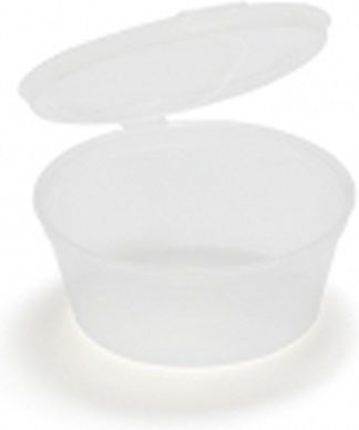Simple Use Disposable Plastic Tableware for Sauce 30ml Transparent 50pcs